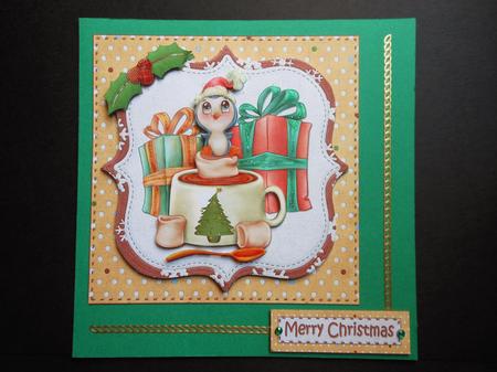 There's a Penguin in My Cocoa Quick Card by S.Elisabet Osborn Wright
