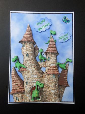 Dragon Party House by S.Elisabet Osborn Wright