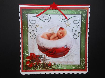 Peaceful Baby Angel Pyramid Topper by S.Elisabet Osborn Wright