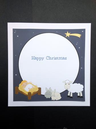 Insert for 3D Nativity Scene Mini Kit by S.Elisabet Osborn Wright