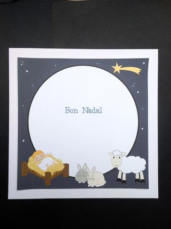 Insert for 3D Nativity Scene Mini Kit 2 by S.Elisabet Osborn Wright