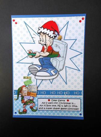 All I Want for Christmas Gamer Boy by S.Elisabet Osborn Wright