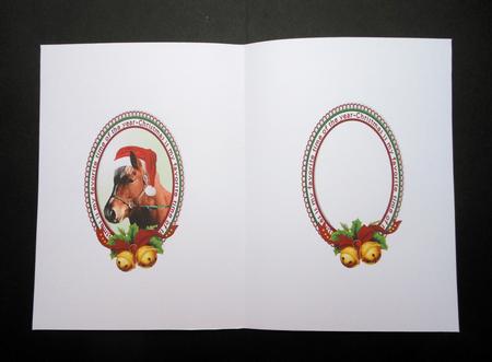 Christmas Wishes for Those Who Love Horses Insert by S.Elisabet Osborn Wright