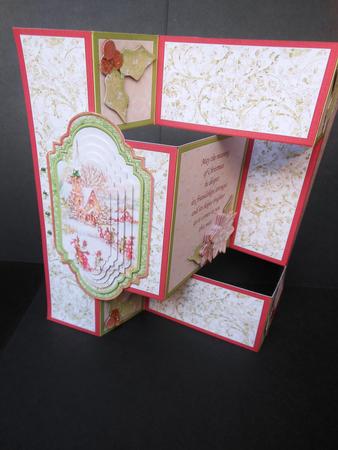Christmas Morning Walk to Church Tri Shutter Card Mini Kit by S.Elisabet Osborn Wright