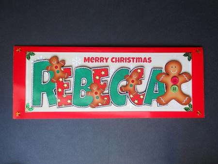Gingerbread Men Rebecca Large Dl by S.Elisabet Osborn Wright