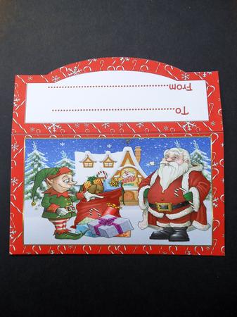 I've Counted Them Santa Money Envelope by S.Elisabet Osborn Wright