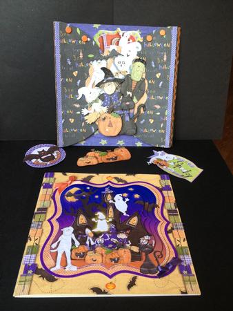 Spookylicious Xl Pyramage Card Kit by S.Elisabet Osborn Wright