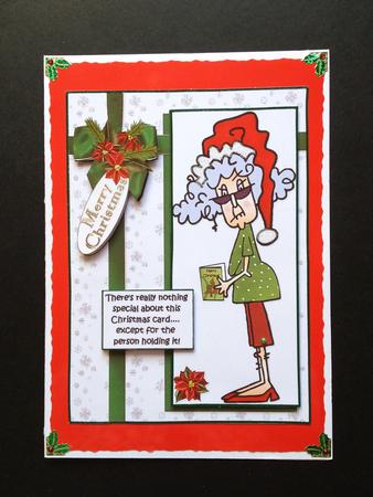 Stella Christmas Wishes Special Person Quick Card by S.Elisabet Osborn Wright