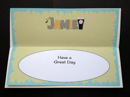 Hobbies Jamie Large Dl Insert by S.Elisabet Osborn Wright