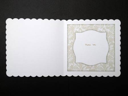 Vintage Rose 8x8 Blank Card Front - Subtle Shade by S.Elisabet Osborn Wright