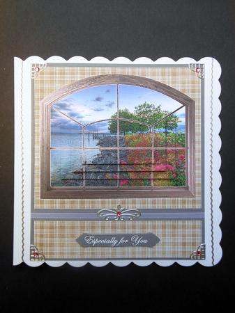 By the Seaside Through the Window by S.Elisabet Osborn Wright
