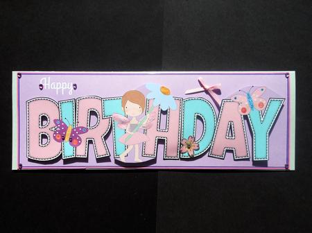Little Fairy Birthday Large Dl by S.Elisabet Osborn Wright