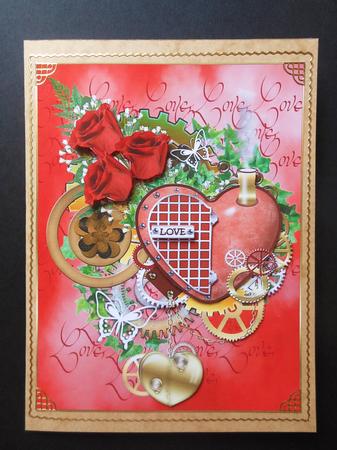 My Steamy Heart Steampunk Valentine by S.Elisabet Osborn Wright