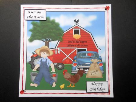 On the Farm Hidden Objects by S.Elisabet Osborn Wright