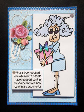 Stella is Eccentric Quick Card by S.Elisabet Osborn Wright