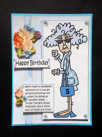 Stella Doesn't Have a Facebook Account Quick Card by S.Elisabet Osborn Wright