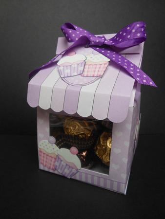 3D Cupcakes Milk Carton Cupcake or Treat Box Mini Kit by S.Elisabet Osborn Wright