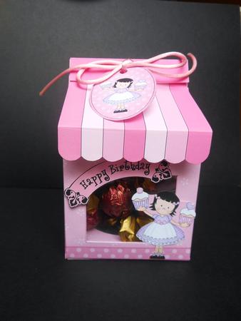 3D Girlz Suzi Milk Carton Cupcake or Treat Box Mini Kit by S.Elisabet Osborn Wright