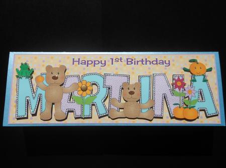 Teddies Martina Large Dl by S.Elisabet Osborn Wright