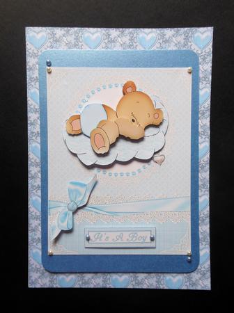 Beary Sweet New Baby Boy by S.Elisabet Osborn Wright