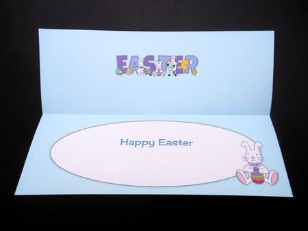 Cute Easter Animals Large Dl Insert by S.Elisabet Osborn Wright