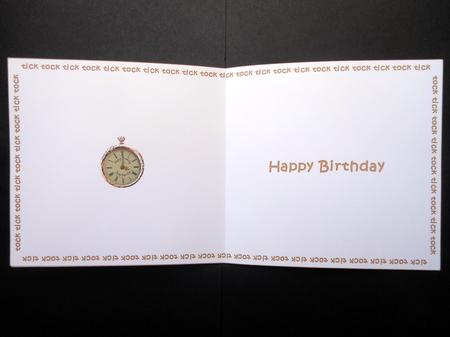 Age Square Birthday Insert by S.Elisabet Osborn Wright