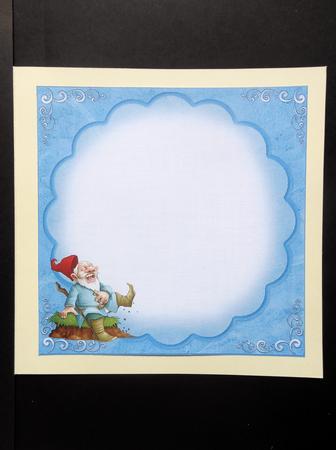 8x8 the Laughing Gnome Insert by S.Elisabet Osborn Wright