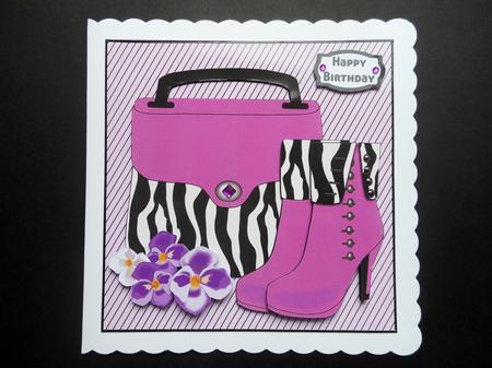 Handbag, Boots & Flowers Mini Kit by S.Elisabet Osborn Wright
