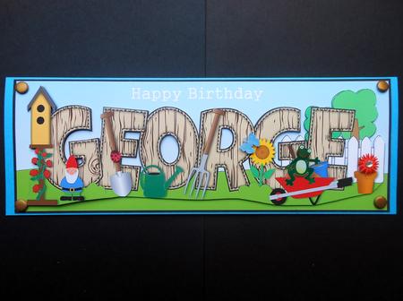 Gardening George Large Dl by S.Elisabet Osborn Wright