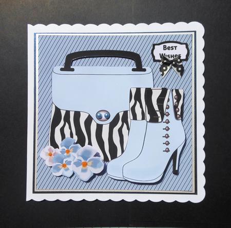 Handbag, Boots & Flowers 5 Mini Kit by S.Elisabet Osborn Wright