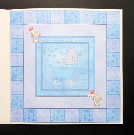 With Love New Baby Boy Insert by S.Elisabet Osborn Wright