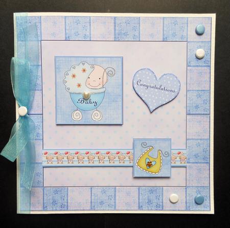 With Love New Baby Boy by S.Elisabet Osborn Wright