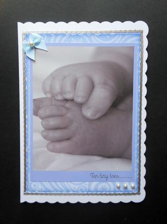 Ten Tiny Toes in Blue by S.Elisabet Osborn Wright