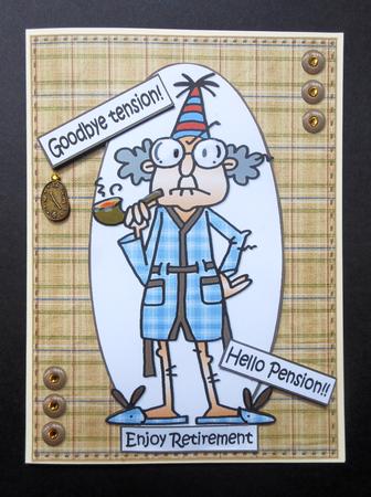 Gus and Retirement Quick Card by S.Elisabet Osborn Wright