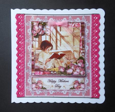 Vintage Roses - Sweet Girl by S.Elisabet Osborn Wright