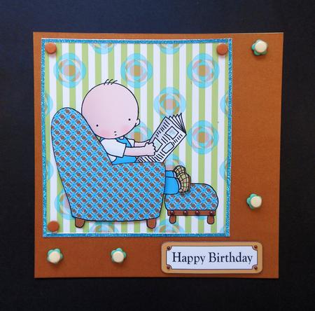 Happy Birthday Tags 1 by S.Elisabet Osborn Wright