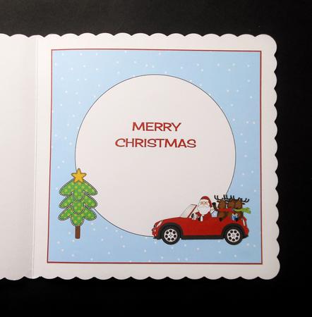 Insert for Santa's Mini Car Mini Kit by S.Elisabet Osborn Wright