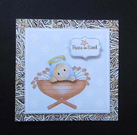 Straw Background Sheet by S.Elisabet Osborn Wright