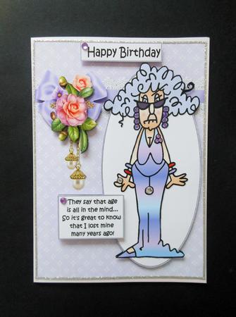 Stella Age is in the Mind Quick Card by S.Elisabet Osborn Wright