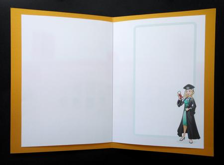 Graduation Lady (doctor) Insert by S.Elisabet Osborn Wright