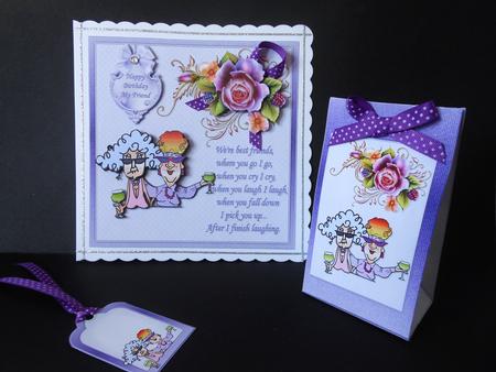 8x8 Stella and Edna Best Friends Mini Kit by S.Elisabet Osborn Wright