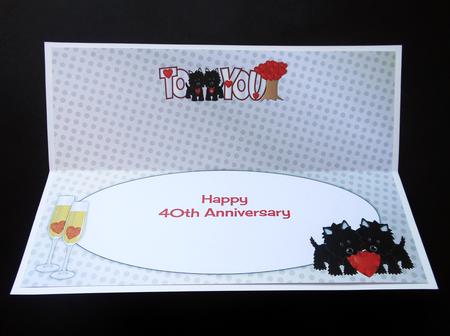 Jazz Dogs 40th Anniversary Large Dl 3 Insert by S.Elisabet Osborn Wright