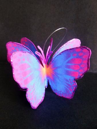 Mini 3D Butterfly (wow Purple) Mini Kit by S.Elisabet Osborn Wright