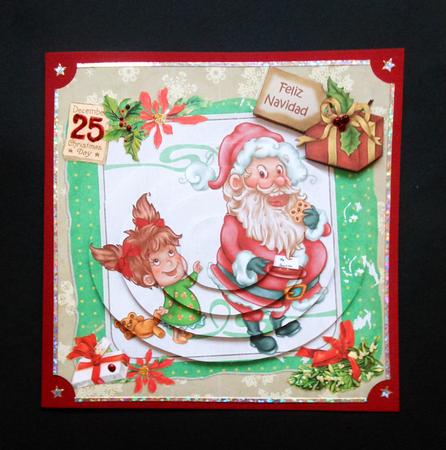 Hello Santa Merry Christmas 4 Languages by S.Elisabet Osborn Wright