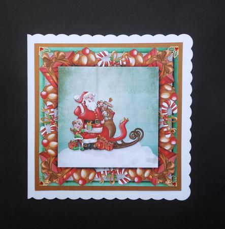 Christmas Topper Present by S.Elisabet Osborn Wright