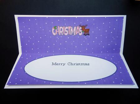 Rudolf the Red Nose Reindeer Christmas Large Dl 2 Insert by S.Elisabet Osborn Wright