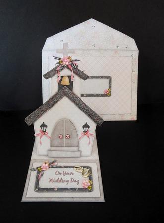 Family Celebrations Decoupage Shaped Easel Card Kit by S.Elisabet Osborn Wright
