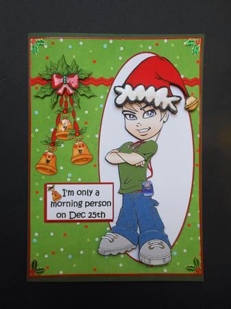 Teen Boy Loves Christmas by S.Elisabet Osborn Wright