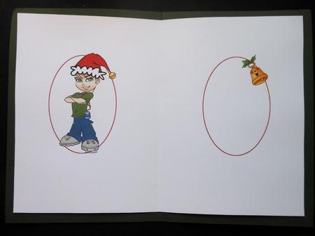Teen Boy Loves Christmas Insert by S.Elisabet Osborn Wright