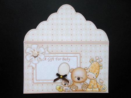 New Baby Toys Money Wallet Gift Voucher Envelope by S.Elisabet Osborn Wright